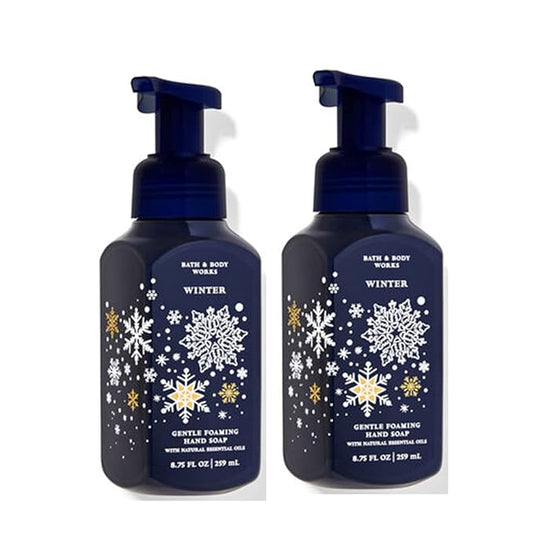 Bath and Body Works Winter Gentle Foaming Hand Soap, 2-Pack 8.75 Ounce (Winter)