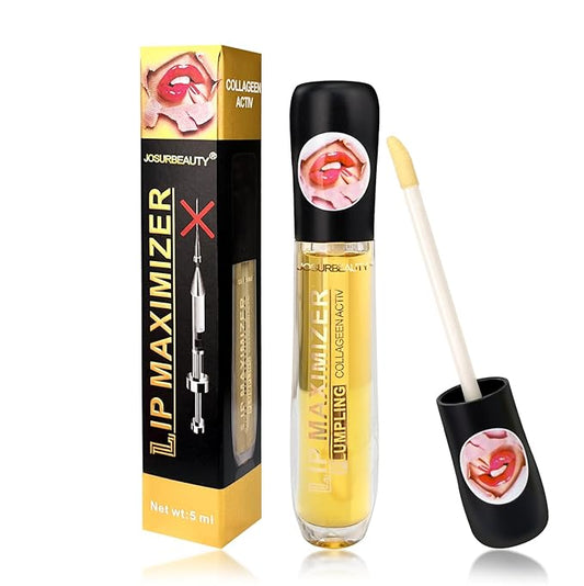 two faced lip injection extreme lip plumper gloss - hydrating lip oil & lip mask for plump, smooth lips, Hydrating & Reduce Fine Lines 5ML