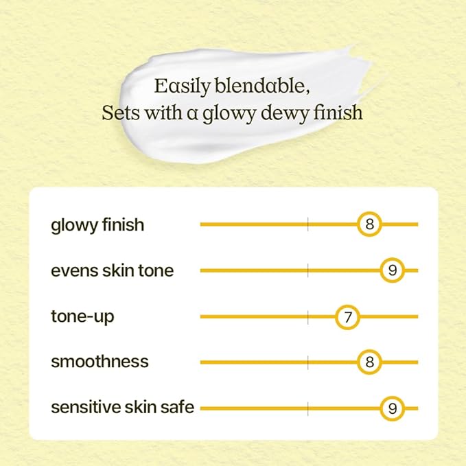 Makeup Primer Cream for Glowy Skin Tone Up, 65ml