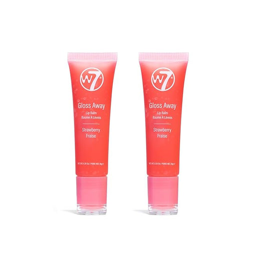 W7 Gloss Away Lip Balm - 2 Piece