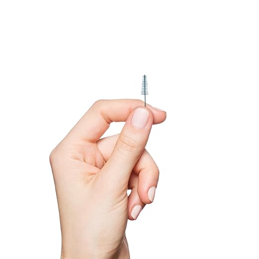 GUM Proxabrush Go-Betweens Refills - Tight - Compatible with GUM Permanent Handle -Reusable Interdental Brushes for Tight Teeth - Soft Bristled Dental Picks, 8 Count (Pack of 6)