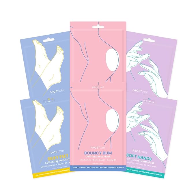 FACETORY Body Spa Sheet Mask Bundle