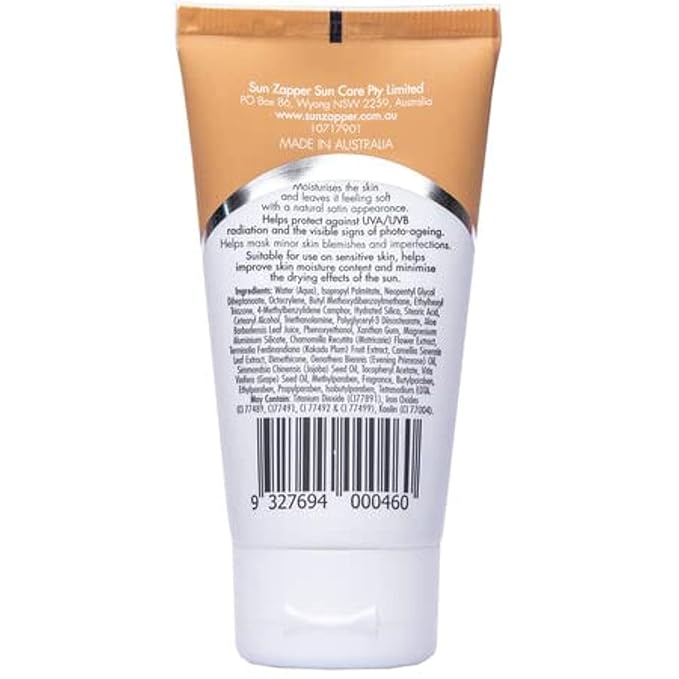 Sun Zapper BB Cream Tinted Moisturiser SPF 50+ 50mL