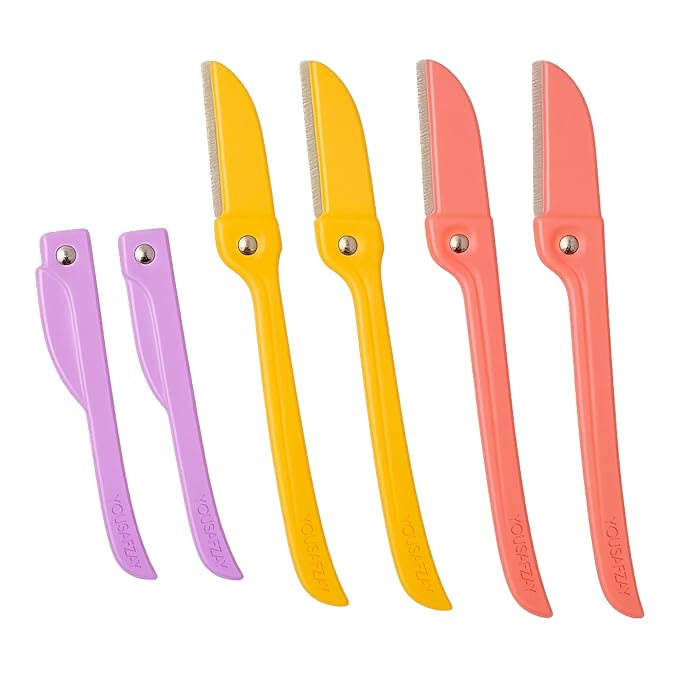 Face Razors for Women – Eyebrow & Facial Hair Removal, Shaver, Gentle Facial Hair Remover, Dermaplaning Tool, Women’s Face Shaver, Eyebrow Trimmer, Disposable Razor