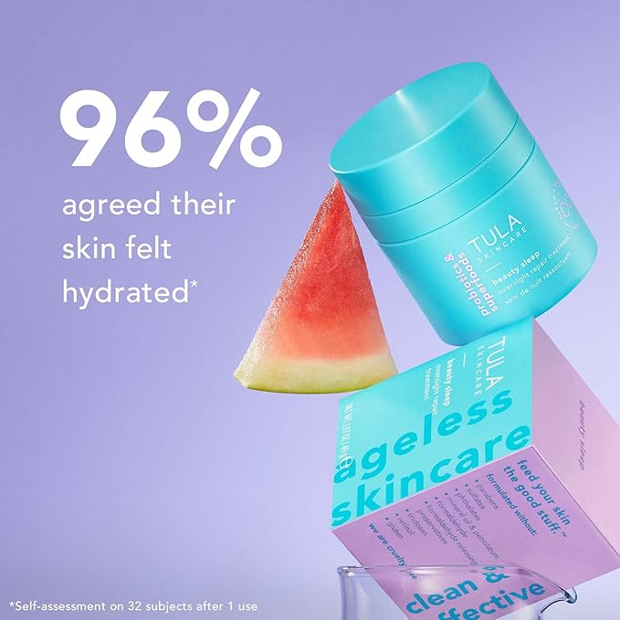 TULA Skin Care Beauty Sleep Overnight Repair Treatment 7 oz