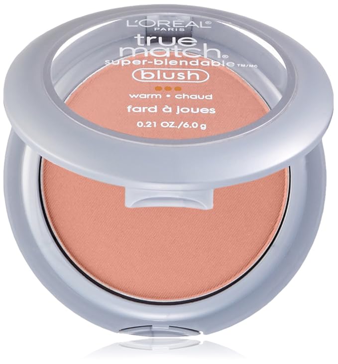 L'Oreal Paris True Match Super-Blendable Powder Blush, Innocent May Vary) 0.21 Oz