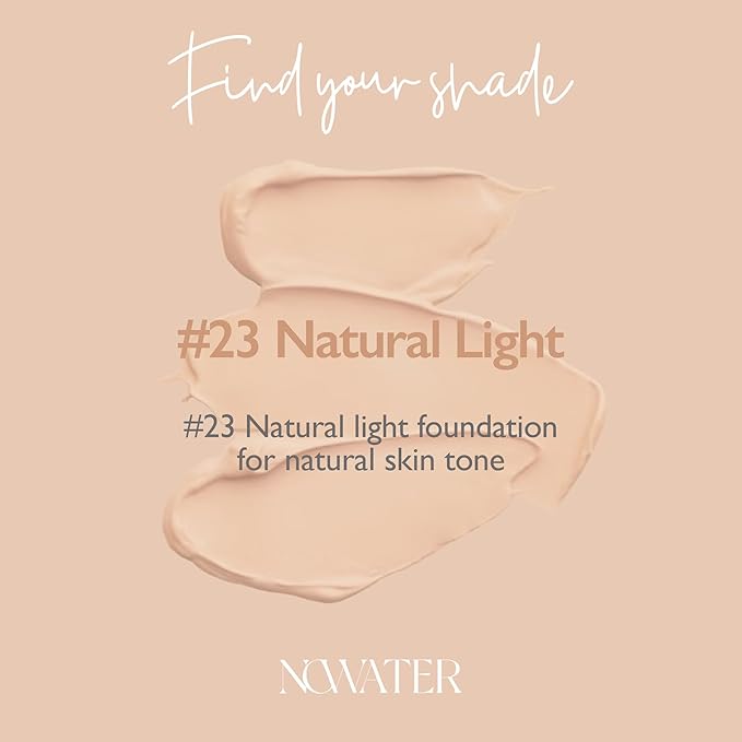 NOWATER Tea Tree Day-day Tone-up Sun Cushion (SPF50+, Natural light)