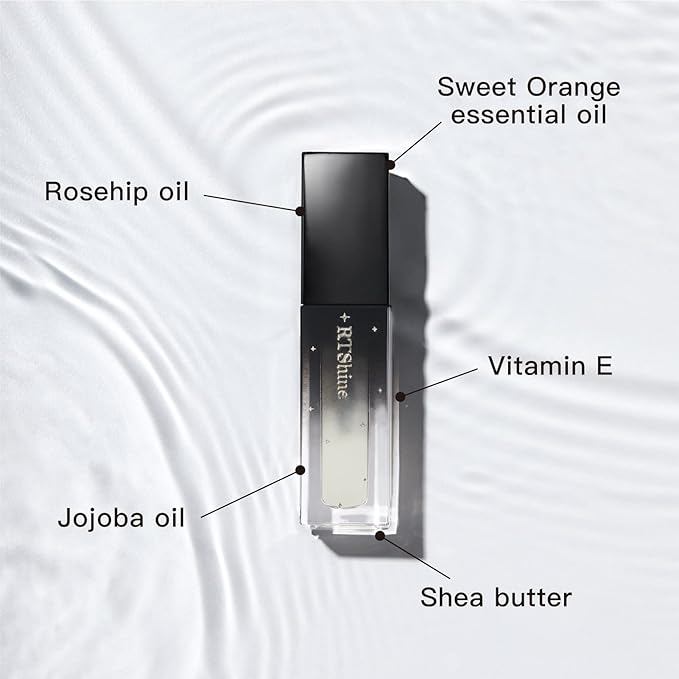 READY TO SHINE Hydrating Clear Lip Glow, Glossy with Nourishing Skincare Formula, Enhances and Deeply Protects Lips, Vegan & Cruelty Free Gluten Free 0.14fl/oz. -FABULOUS(100- #LOVEYOURSELF)