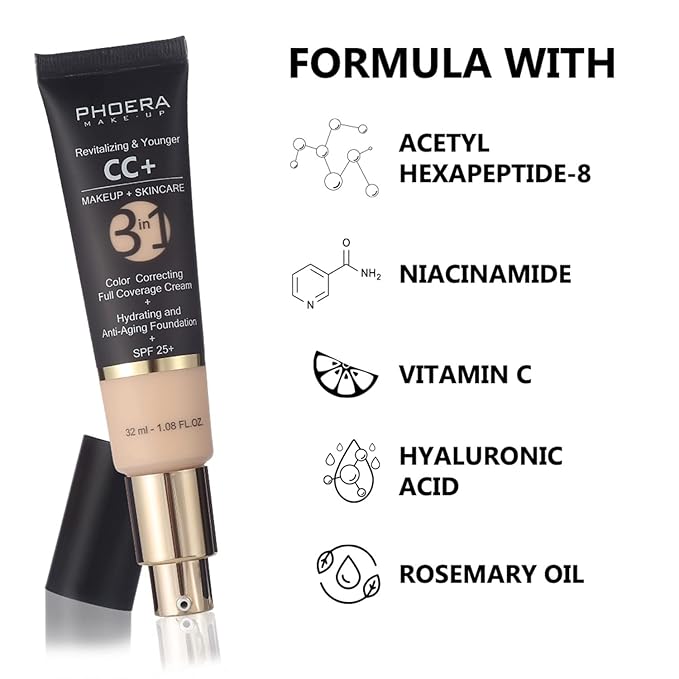 MAEPEOR Full Coverage Foundation 6 Colors Mattle Oil-Control (100 Porcelain)