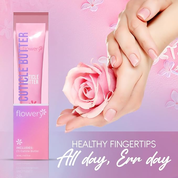 Flowery Cuticle Butter, Nourishing Nail