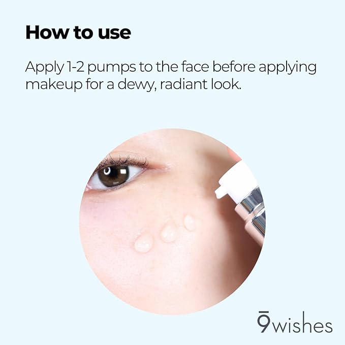 9 wishes Hydra Ampule Base 1.01 fl.oz | Makeup K-beauty
