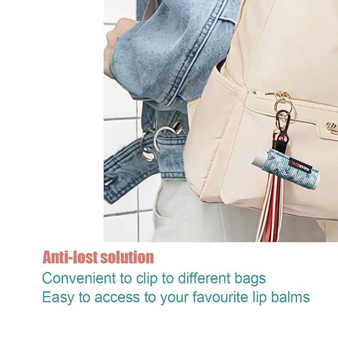 3PCS Lip Balm Holder Sleeves Chapstick