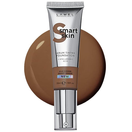 LAMEL Smartskin Serum Tinted Foundation - Hydrating & 411-1,18 fl.oz