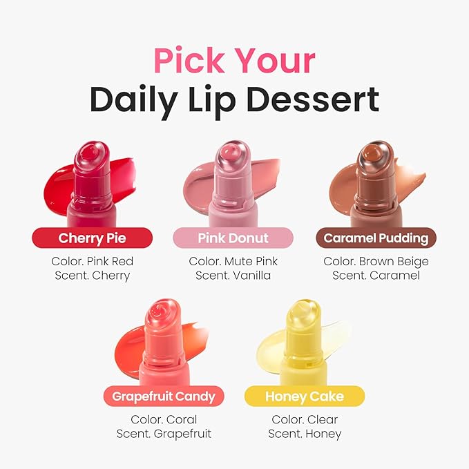 CNP Propolis Jelly Lipcerin - Honey Cake, Hydrating Lip Gloss with Manuka Honey & Hyaluronic Acid, Gifts for Women, Korean Skin Care, 0.3 fl.oz.