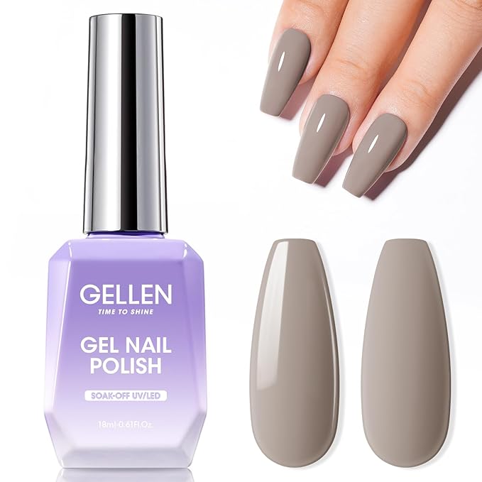 Gellen Gray Gel Nail Polish