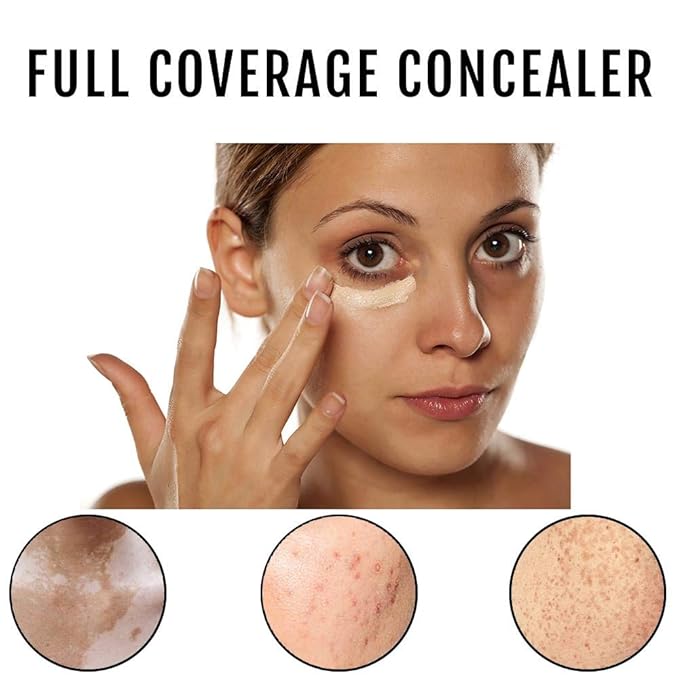 Organic Concealer, FULL Coverage Cover Up, 100% Natural, USA, Sassy