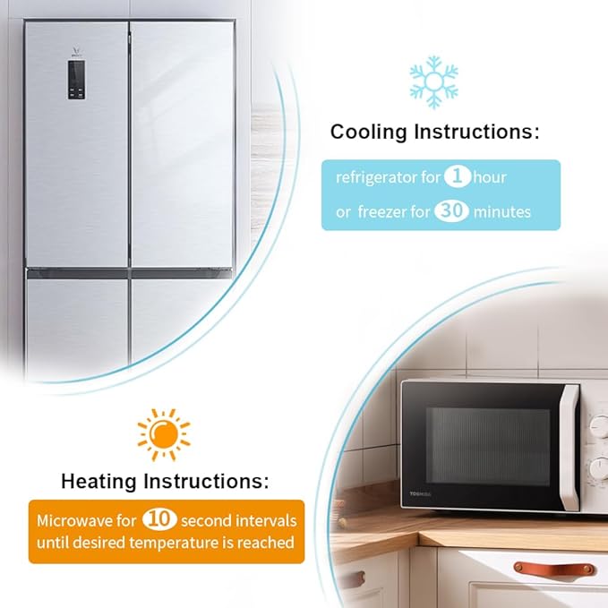 Cold face eye masks ice