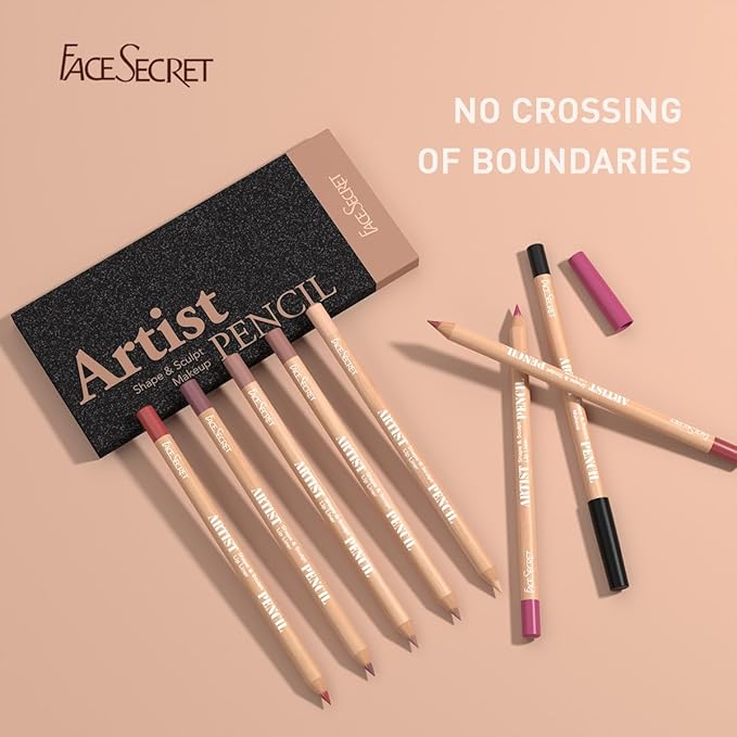 8pcs Nude Lip Liner Makeup Set - Waterproof & Smudge-Proof Matte Pencil, Long-Lasting & Durable, Smooth & Easy Glide, Non-Smudge, Contouring, Filling & Layering (Set 3, 8 Count (Pack of 1))