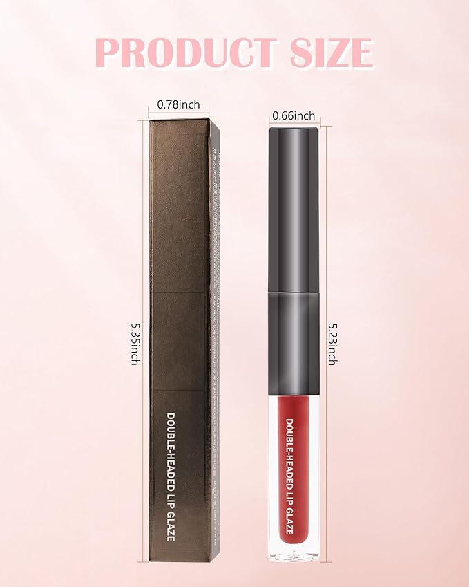 Matte Liquid Lipstick & Glow Lip Oil Gloss Glow