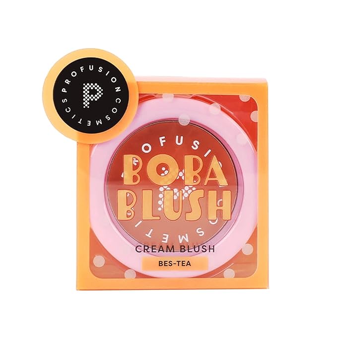 Profusion Cosmetics Cream Blush- Lightweight, Cream Blushes Blend (Bes Tea)