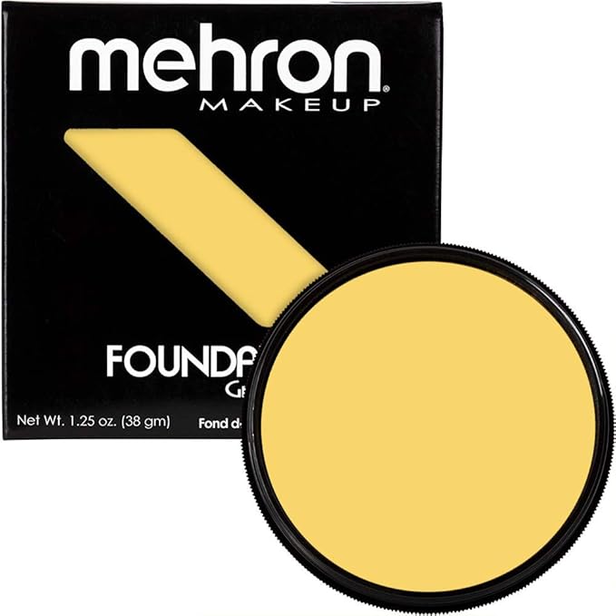 Mehron Makeup Foundation Greasepaint | Stage, Face Paint, 1.25 oz