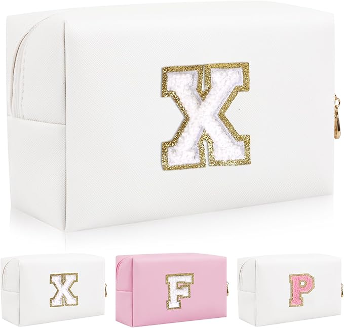 Personalized initial letter patch makeup
