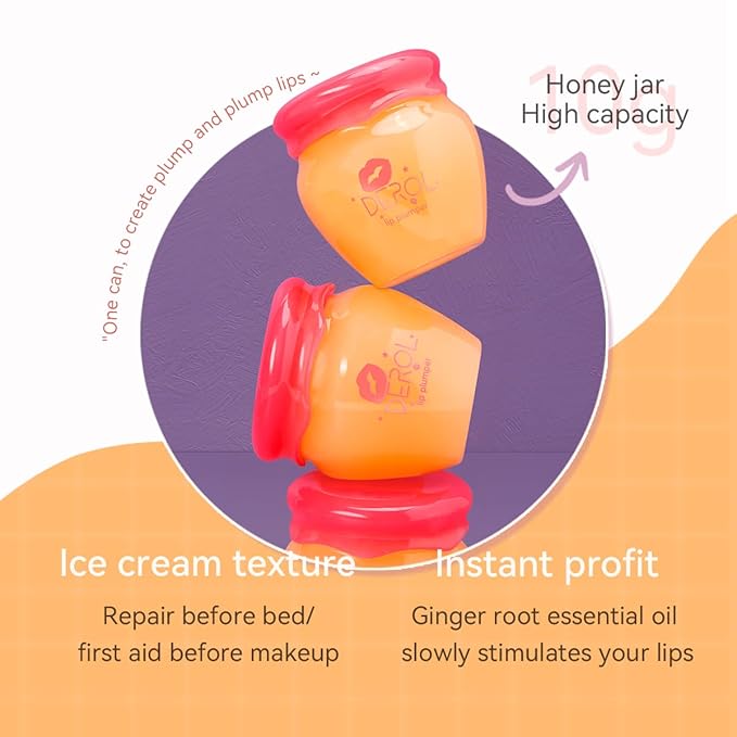 Ginger Lip Mask Magical Lip Plumper, Plumping