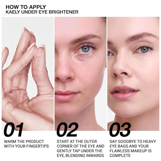 evpct under Eye Brightener, Nourishing Luminous under Eye Light Rose