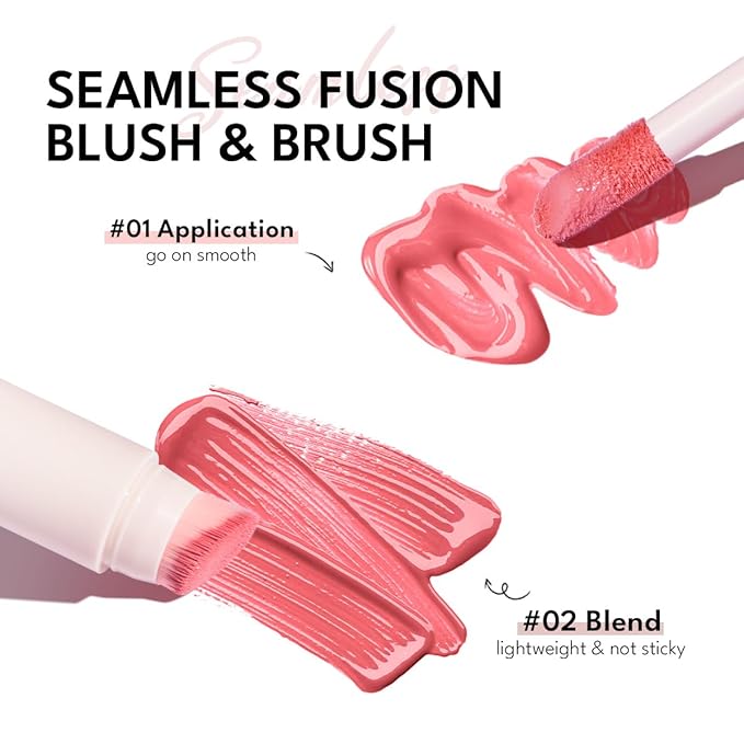 Liquid Cream Blush Stick Makeup for Cheeks |