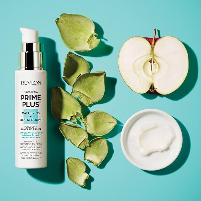 Revlon Face Primer, PhotoReady Prime Plus Face Makeup 1 Oz