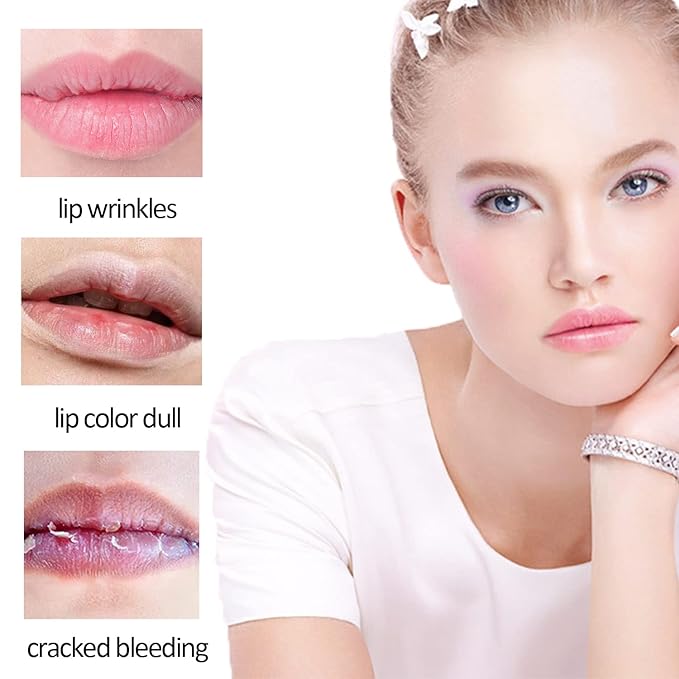 30 Pieces Collagen Crystal Pink Lip Nourishing