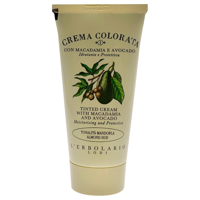 Tinted Cream - Almond Hue by LErbolario for 1.6 oz