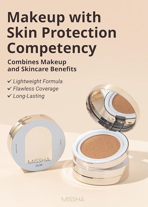 MISSHA Glow Cushion No.27 Honey Beige for Tanned