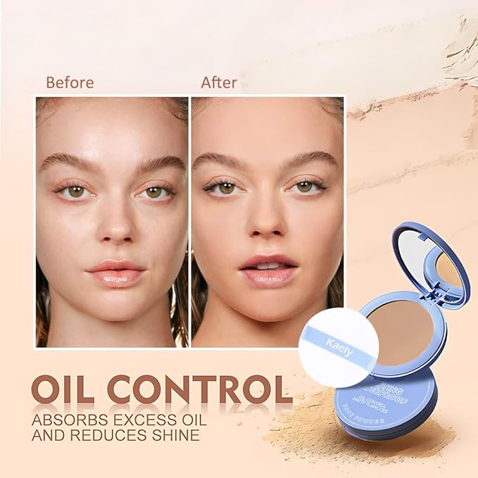 evpct Kaely Oil Control Pressed Face Powder, Get