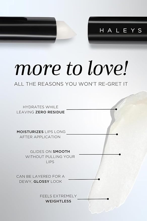 HALEYS Re-pair Nourishing Lip Balm, VEGAN Lips