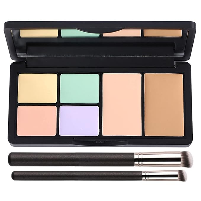 Concealer Contour Palette, 6 In 1 Color Correcting