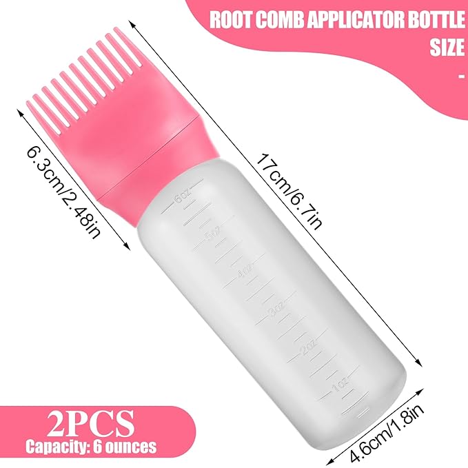 Pimoys Hair Oil Applicator Bottle
