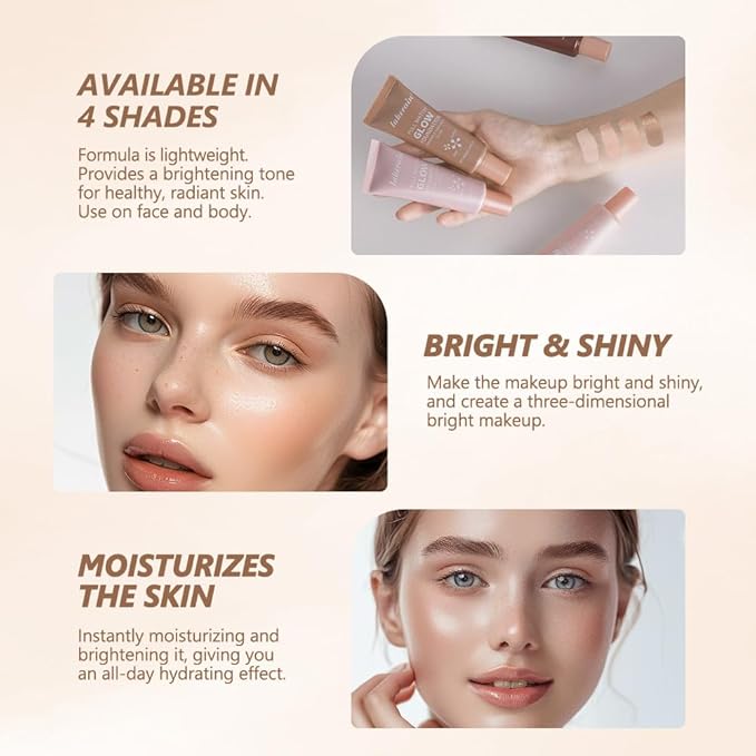 Full Match Glow Foundation, Enhance Foundation Natural Glow,