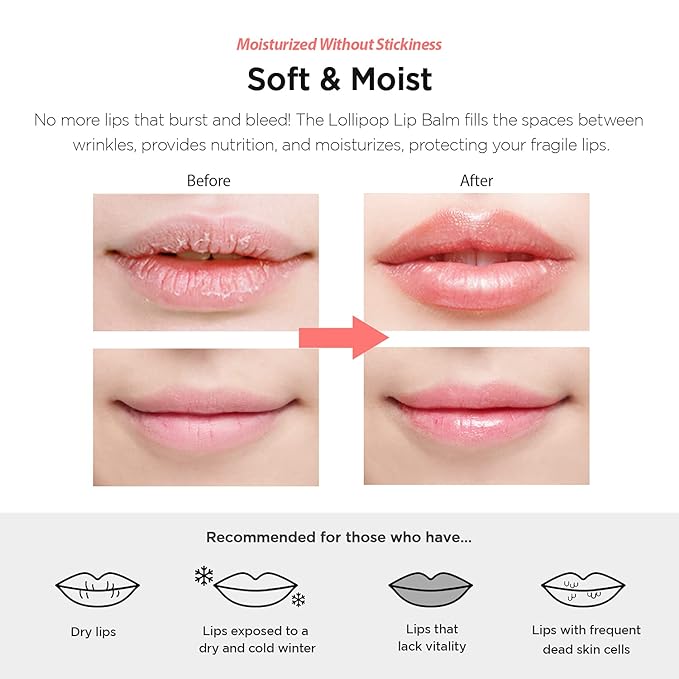 FASCY Lollipop Lip Balm Peach, Lip