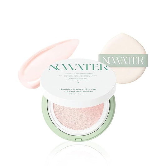 NOWATER Tea Tree Day-day Tone-up Sun Cushion (SPF50+, (0.88 fl.oz)