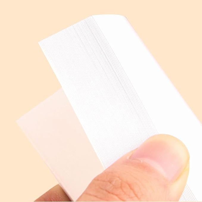 50 Sheets Disposable Nail Polish Palette Paper Nail