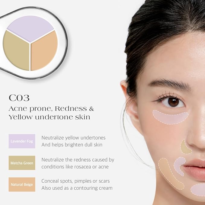 Dr.Althea Dear.A Perfect Cover Concealer Palette - Veg