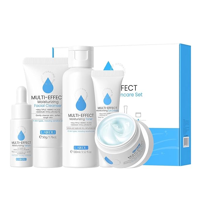 Generic Moisturizer Skin Care Set,5PCS Skincare Set,Long-Lasting