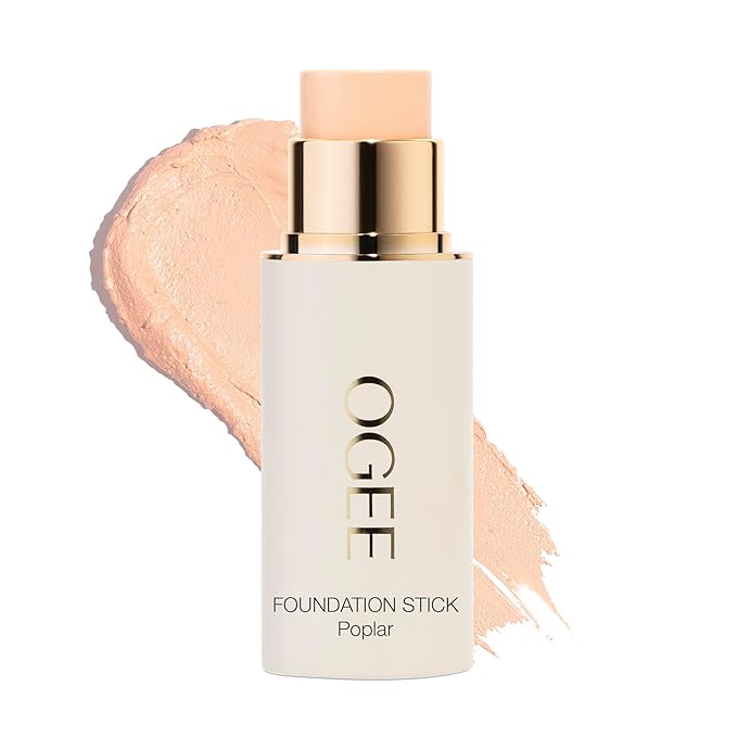 Ogee Sculpted Complexion Foundation Stick (Poplar 0.10C Fair, Organic Ingredients