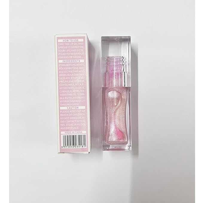 3 Colors Magic Color Changing Lip Oil V2, Boss Up Color Changing Lip Oil, Big Brush Head Hydrating Plumping Lip Oil Tinted, Long Lasting Nourishing Non-sticky Lip Glow Oil for Lip Care