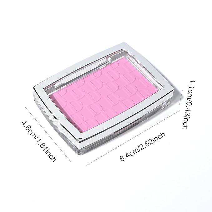 KYDA Pink Blush Powder, Make Up Pink Face Lightweight Texture