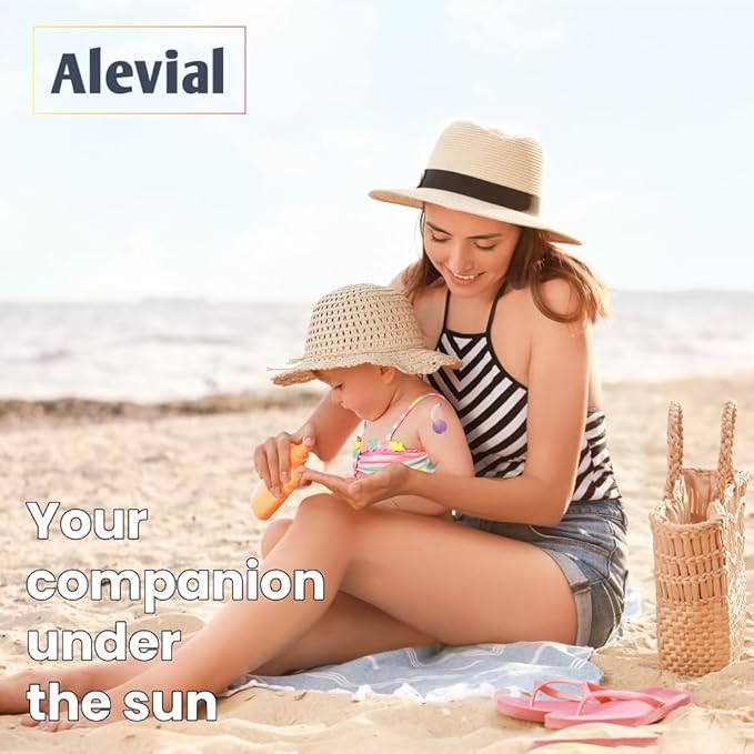 56 UV Detection Stickers for Sunscreen Reapply Reminder, Suitable for Kids & Adults, Sticker Patches, Sun Cream Detection by Alevial