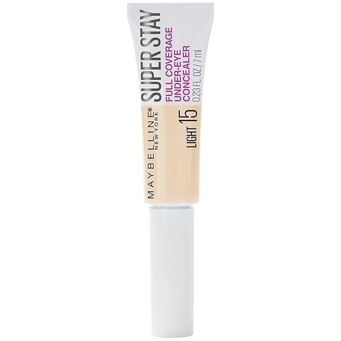 Maybelline New York Super Stay Full Coverage, Brightening, 0.23 Fl Oz