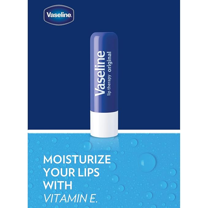 Vaseline Lip Therapy Care Original, Fast-Acting