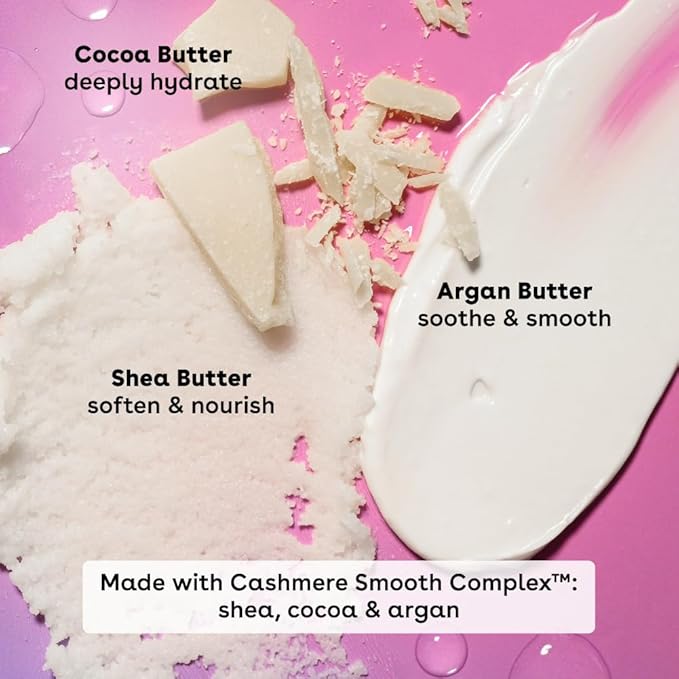 eos Shea Better Cashmere Body Wash, Pink Champagne, Moisturizing and Nourishing, pH Balanced Creamy Gel Formula, Paraben & Phthalate Free, Sensitive Skin,16 fl oz